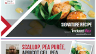 Josh Barnes SCALLOP PEA PUREE Recipe Card